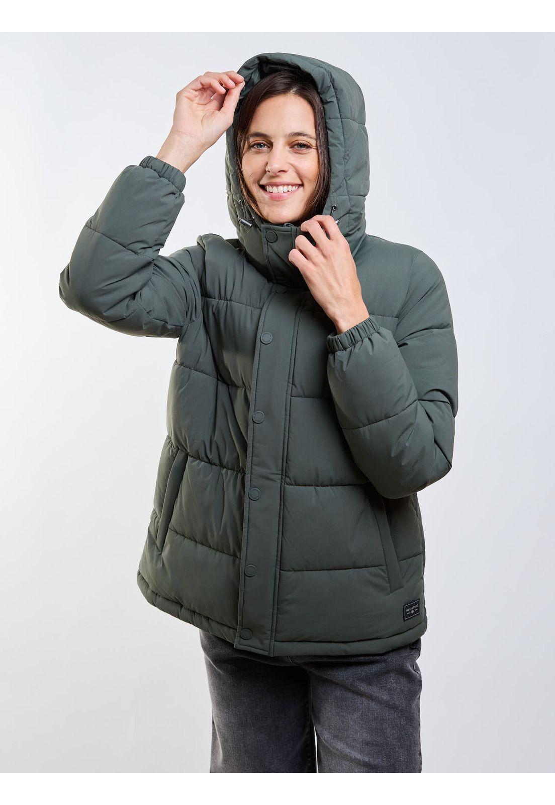 Parka Evening Sand Verde Mujer Maui And Sons-6