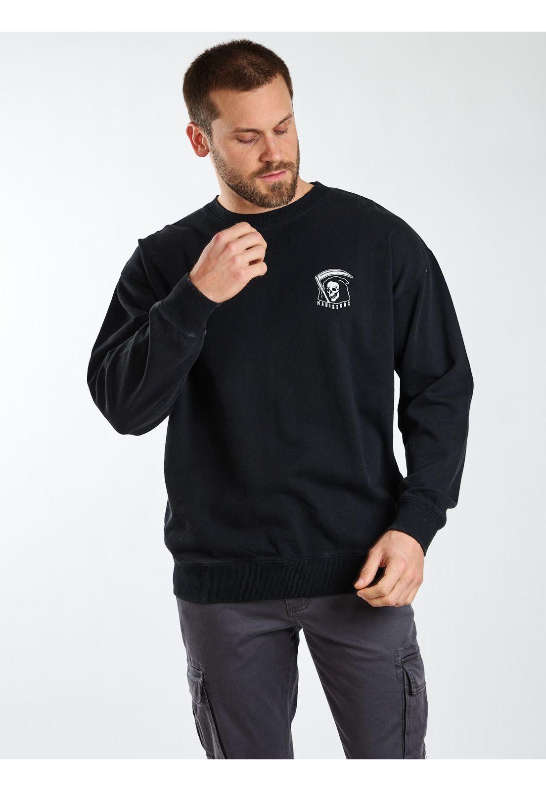 Poleron CR Urban Negro Hombre Maui and Sons-6