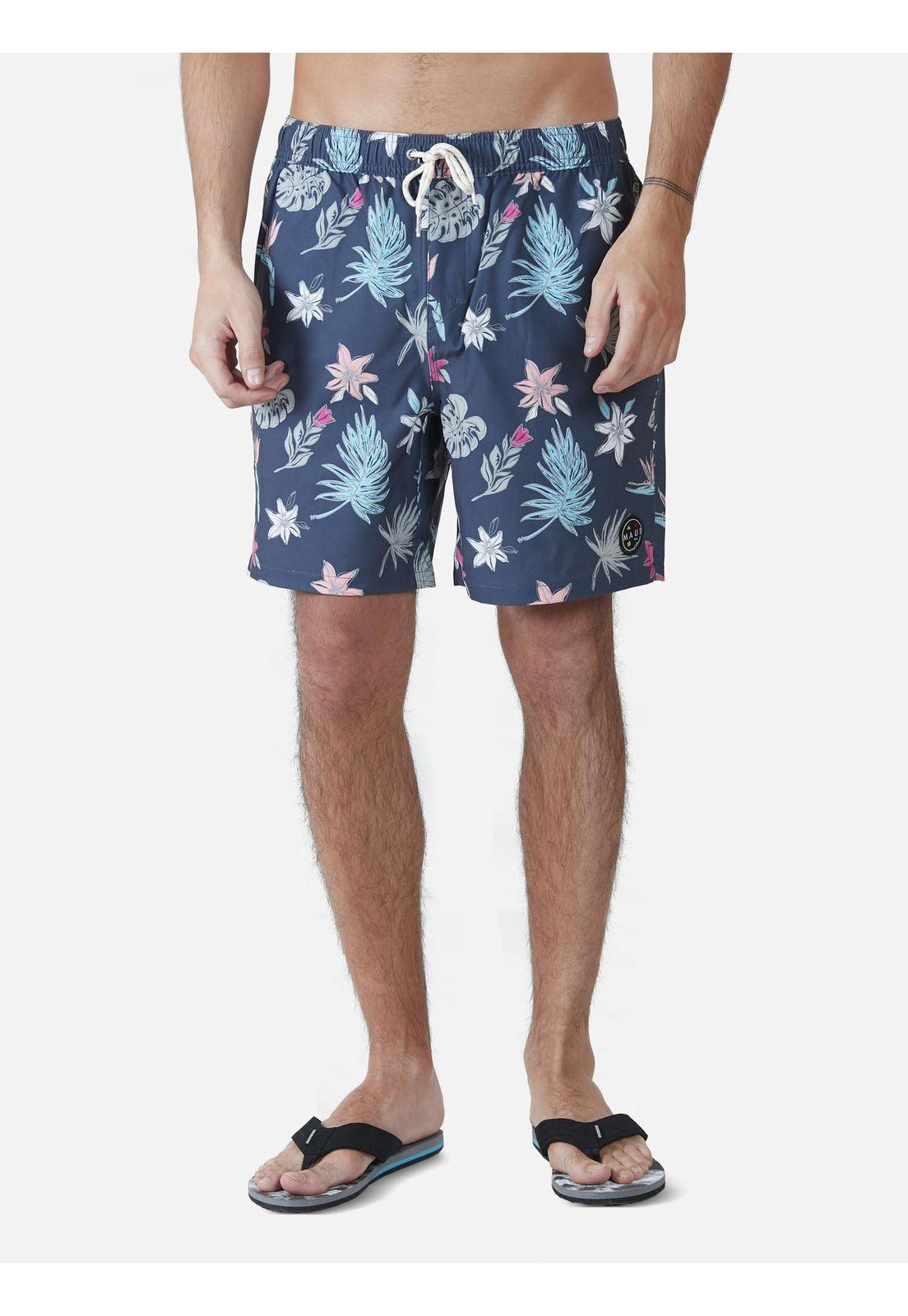Traje De Baño Hombre Gris Oscuro 5T779-MV22 Maui And Sons-0
