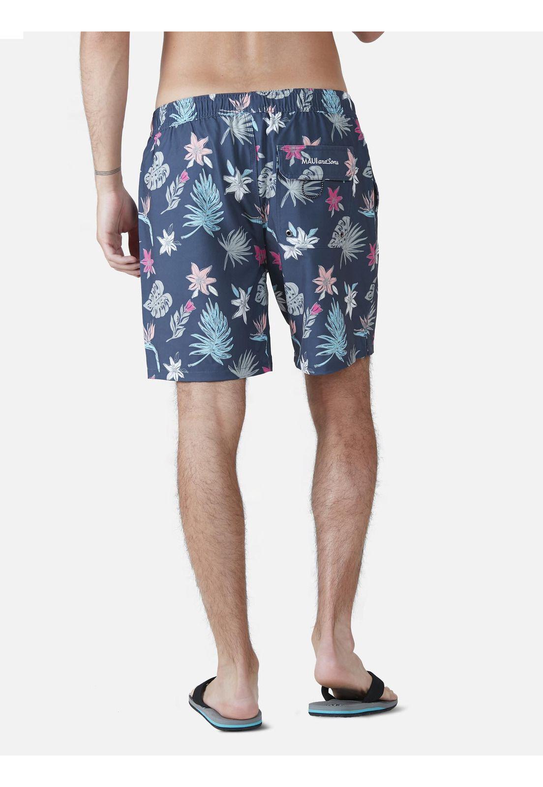 Traje De Baño Hombre Gris Oscuro 5T779-MV22 Maui And Sons-1