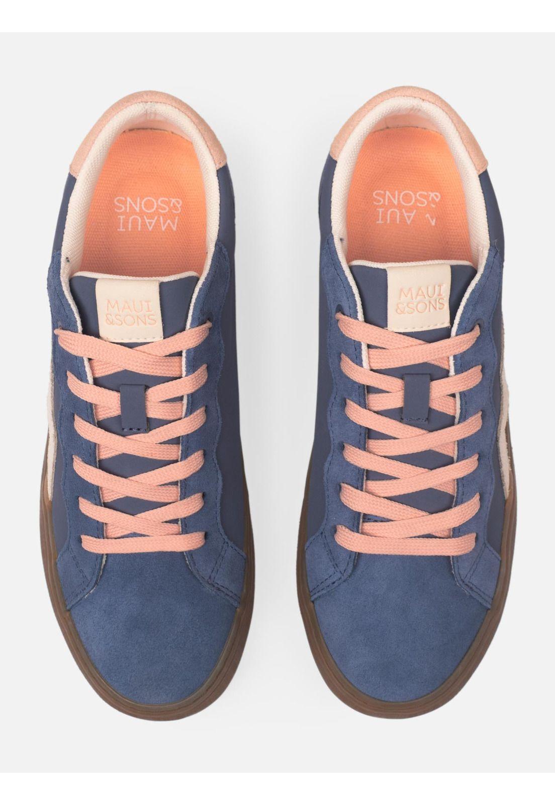 Zapatilla Aureli Celeste Mujer Maui And Sons-5