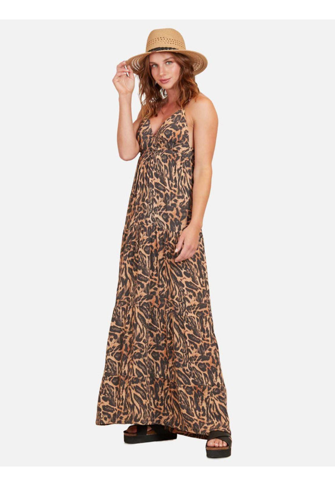 Vestido Pardus L.Dress Mujer Multicolor Maui And Sons-3