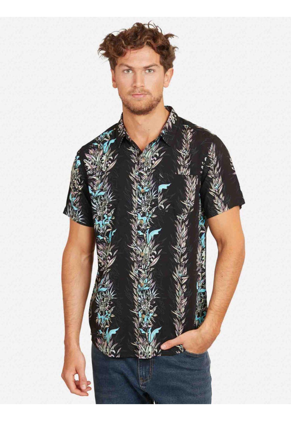 Camisa Mc 5C889 Hombre Multicolor Maui And Sons-0