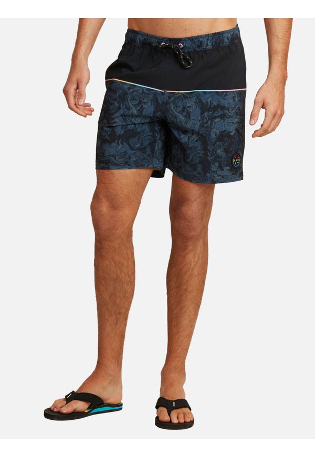 Traje De Baño Lava Night Multicolor Hombre Maui and sons-0
