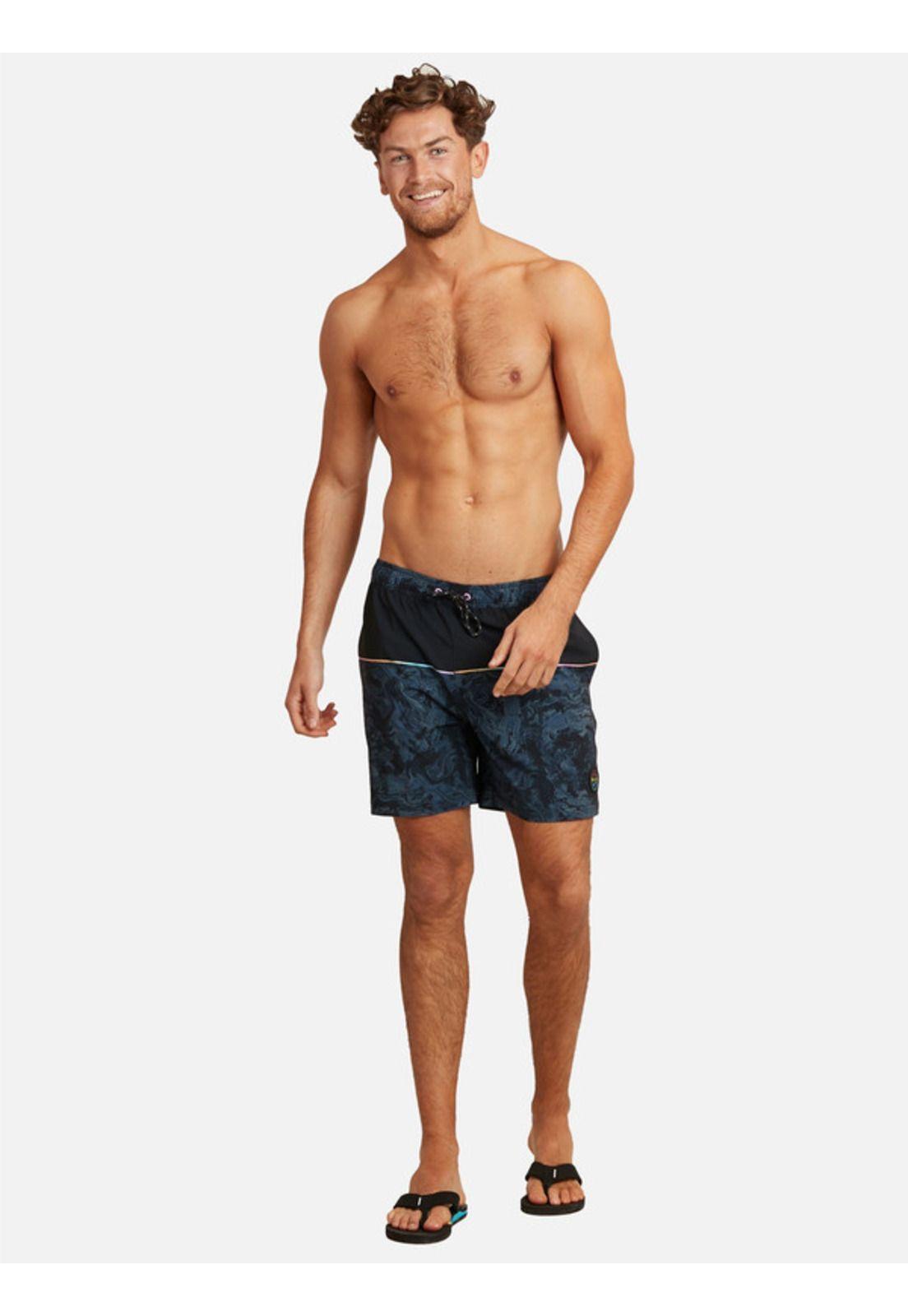 Traje De Baño Lava Night Multicolor Hombre Maui and sons-3