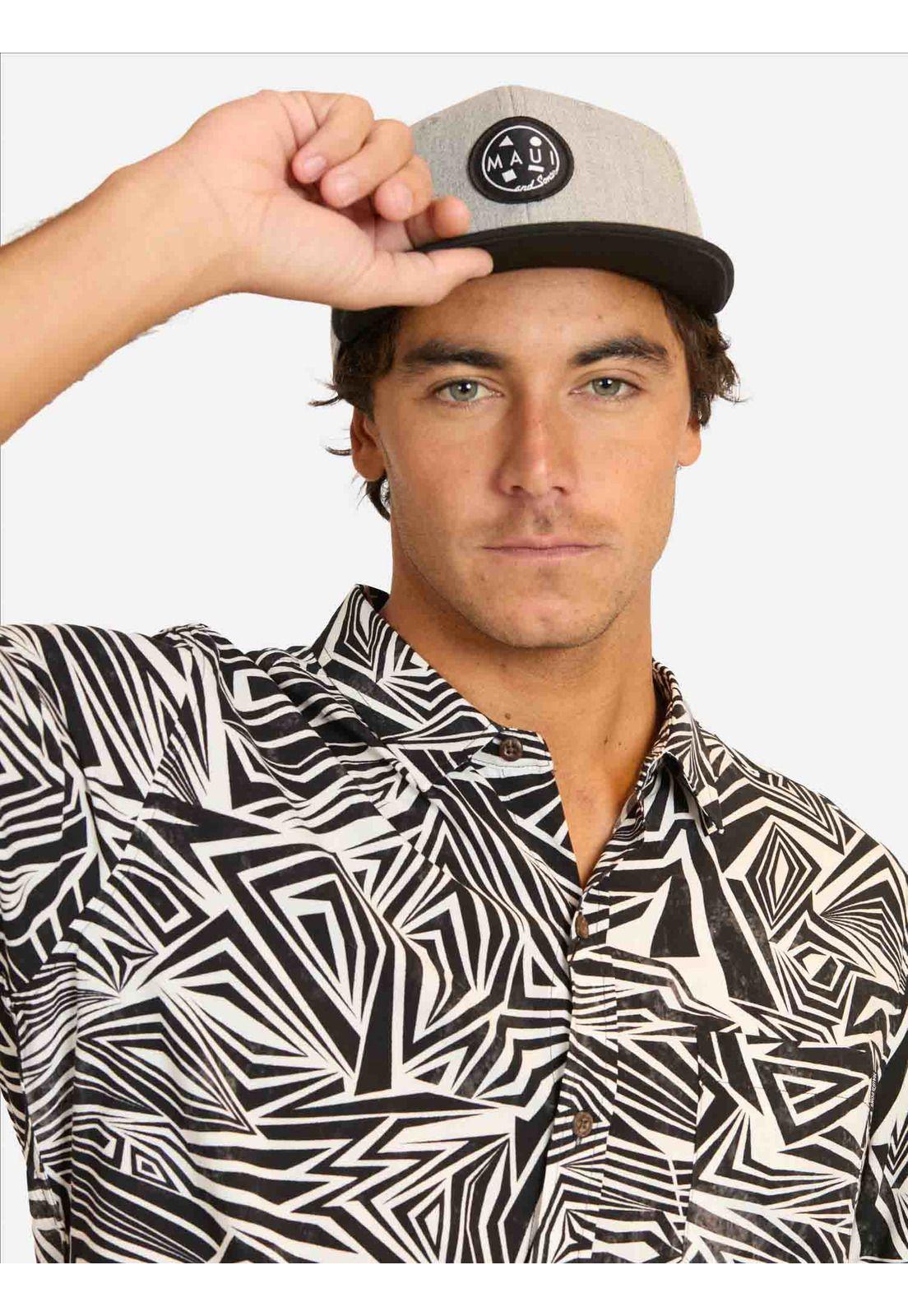 Camisa MC Zairen Multicolor Hombre Maui And Sons-2