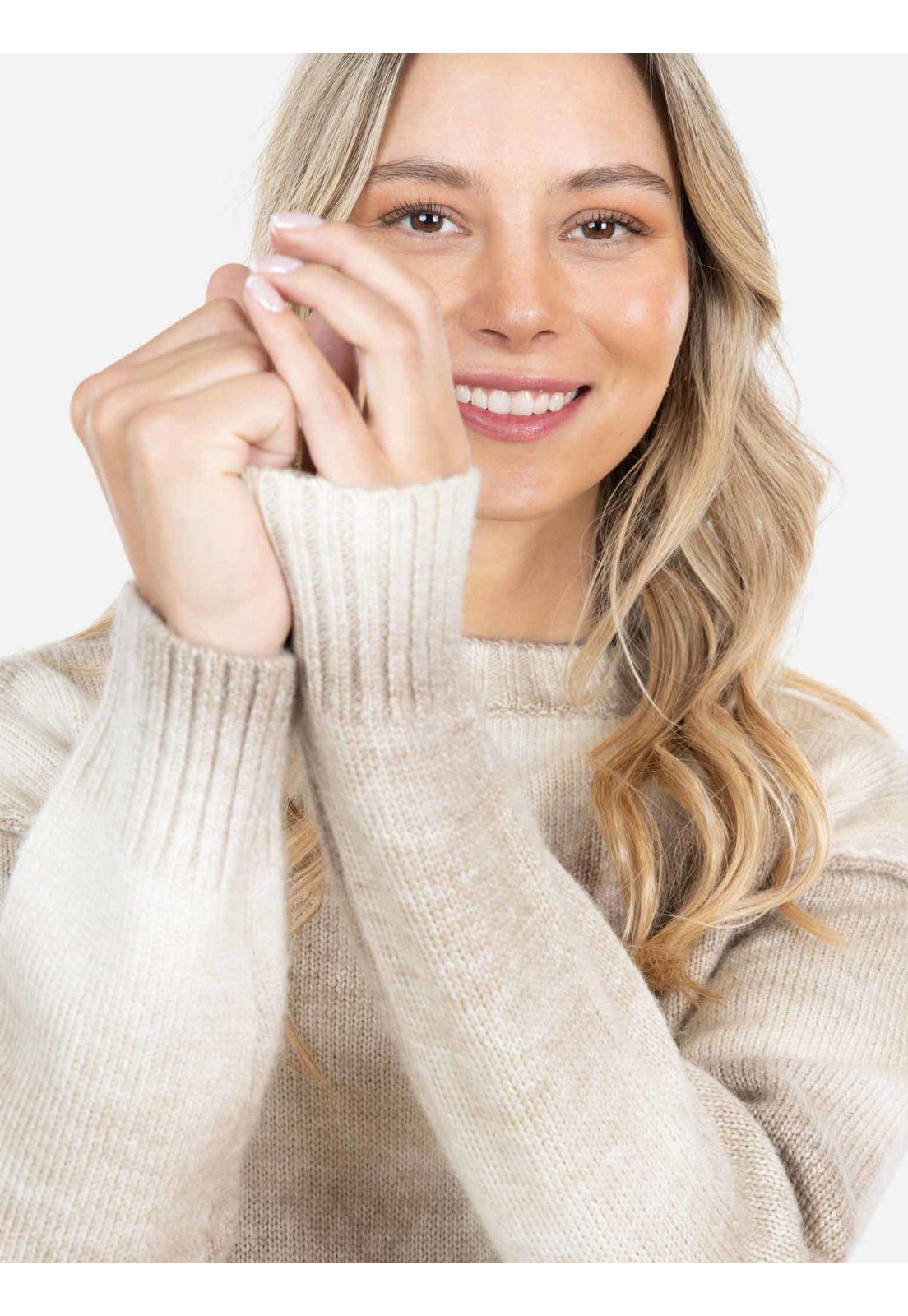 Sweater Zenwai Beige Mujer Maui And Sons-2