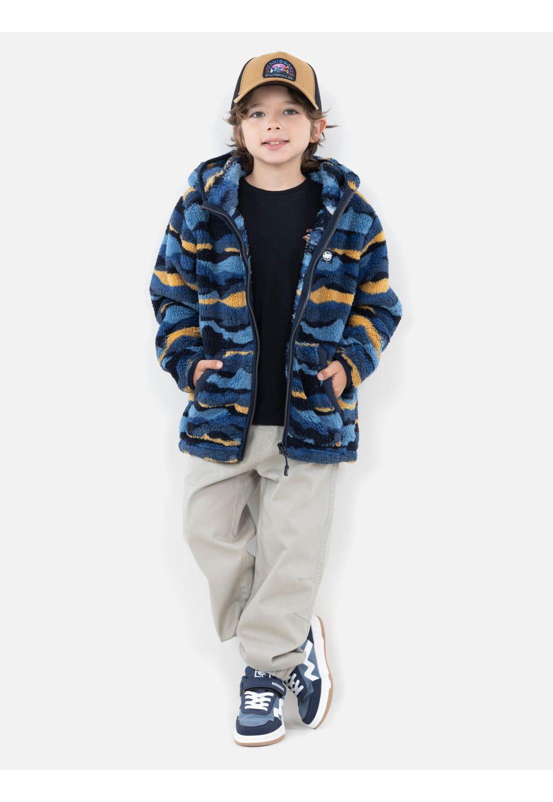 Poleron Chiporro Loop Multicolor Infantil Maui And Sons-3