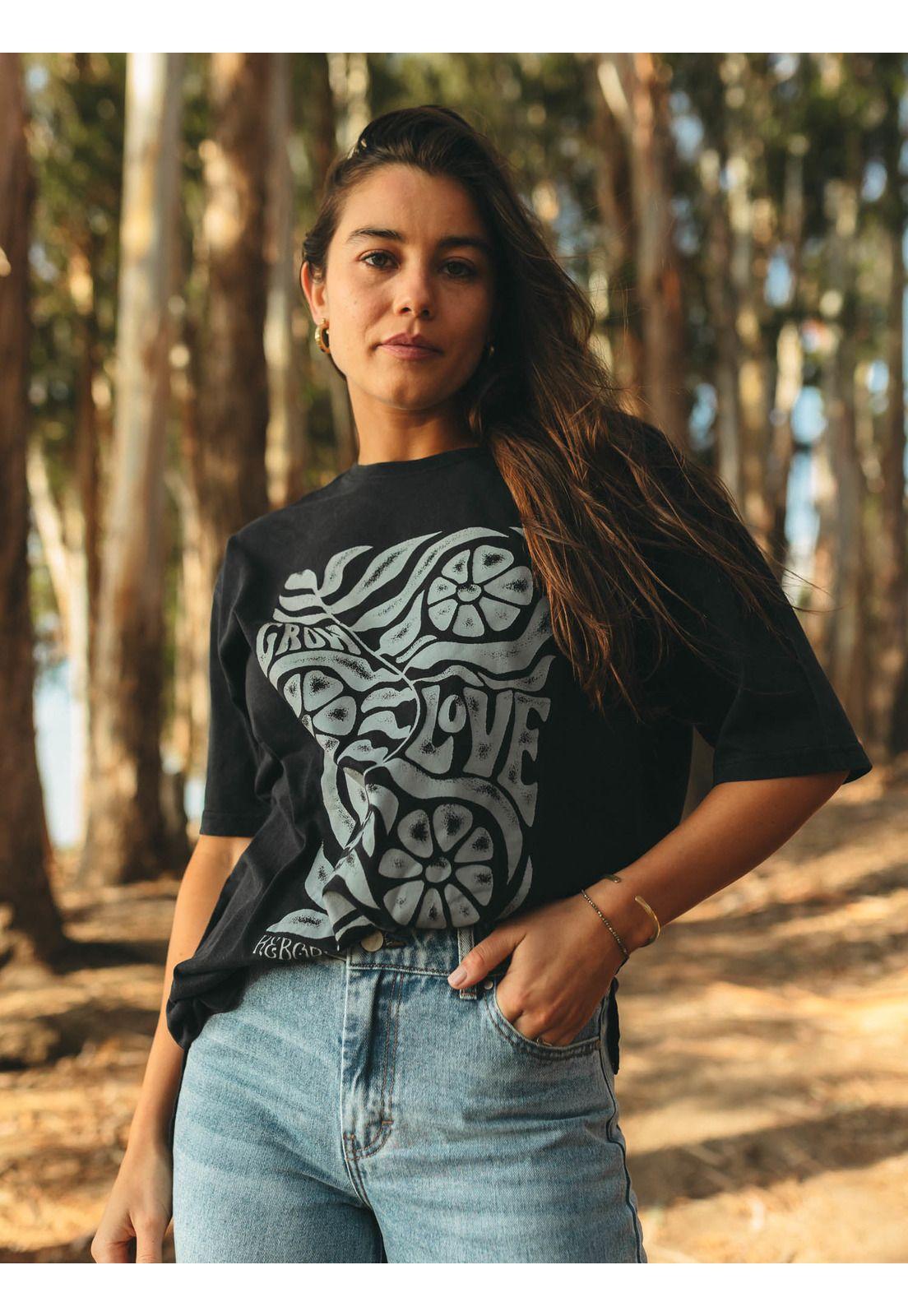 Polera Mc Capraia Negro Mujer Maui And Sons-0