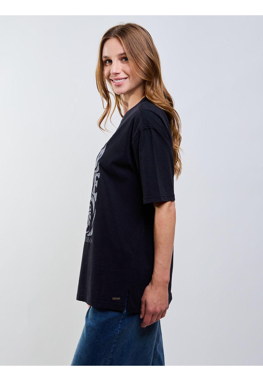 Polera Mc Capraia Negro Mujer Maui And Sons-7