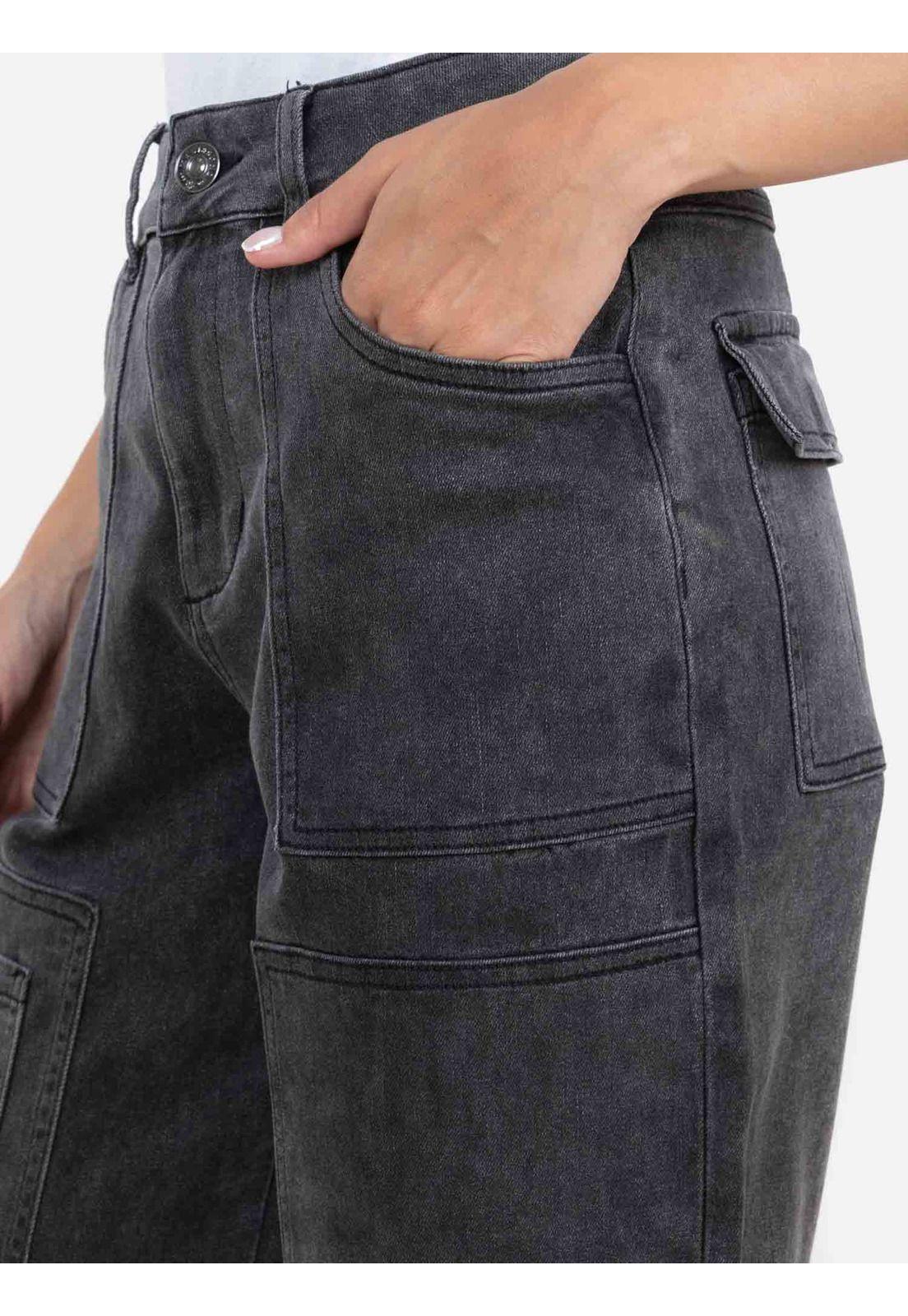Jeans Quetzal Negro Mujer Maui And Sons-2