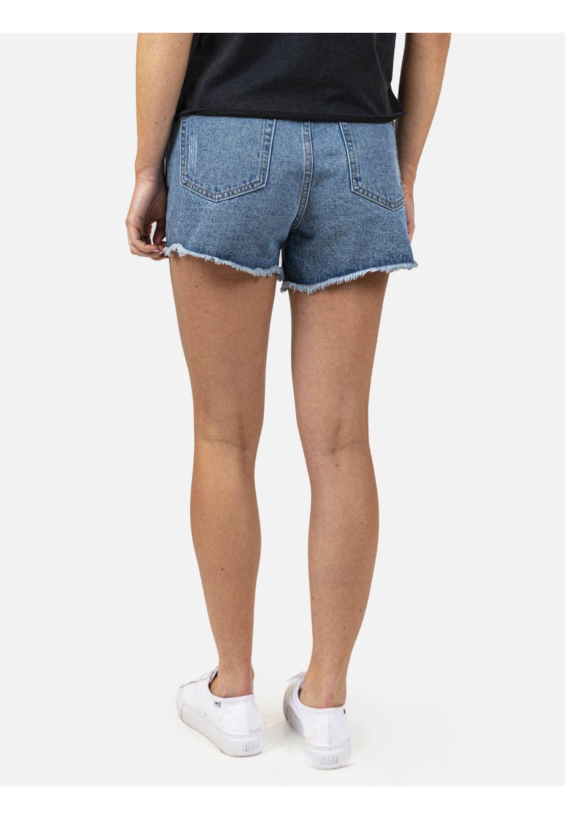 Short Jeans Mujer Azul Maui and Sons-1