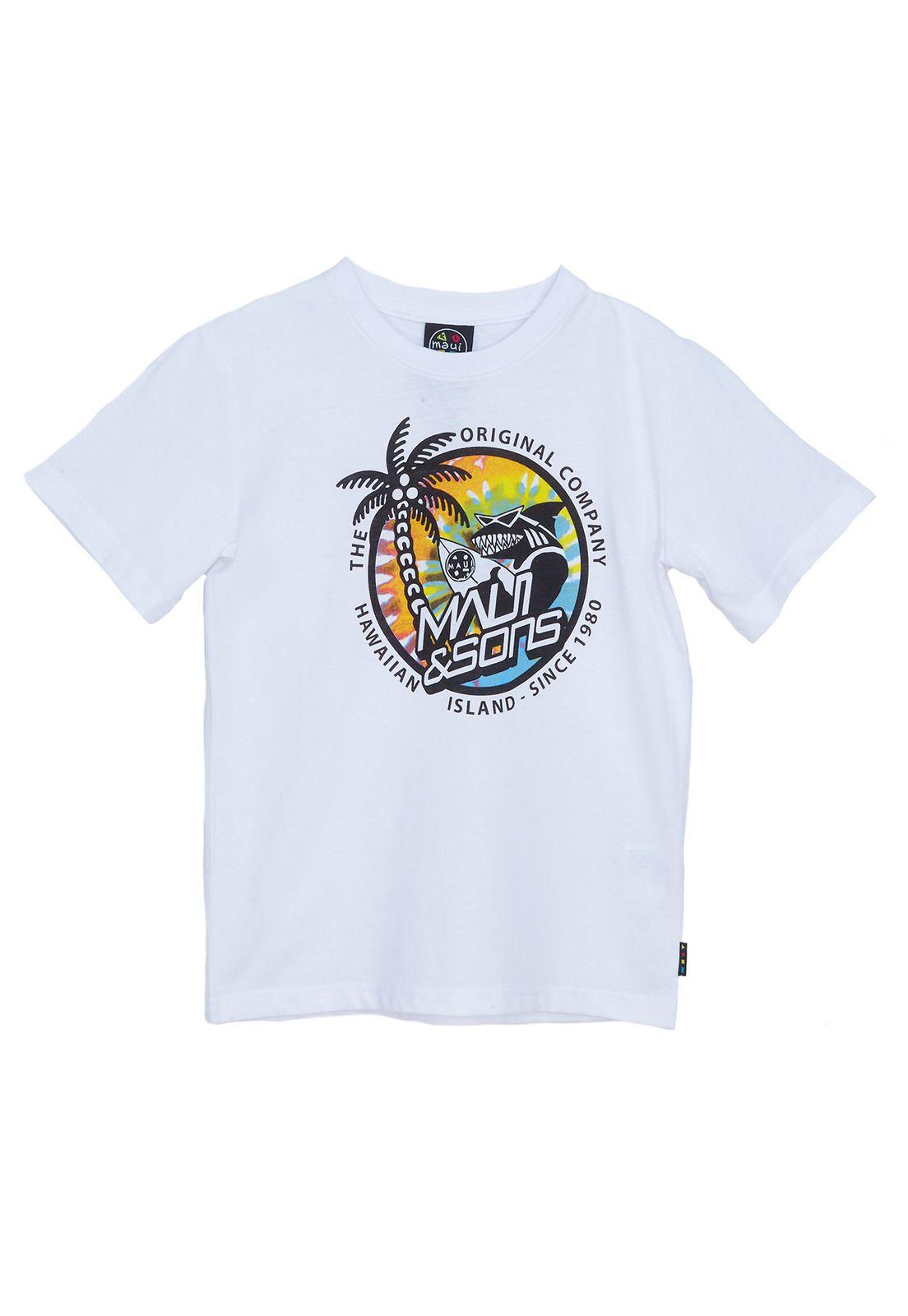 Polera Niño Maui 5P982-KV21 Blanco-0
