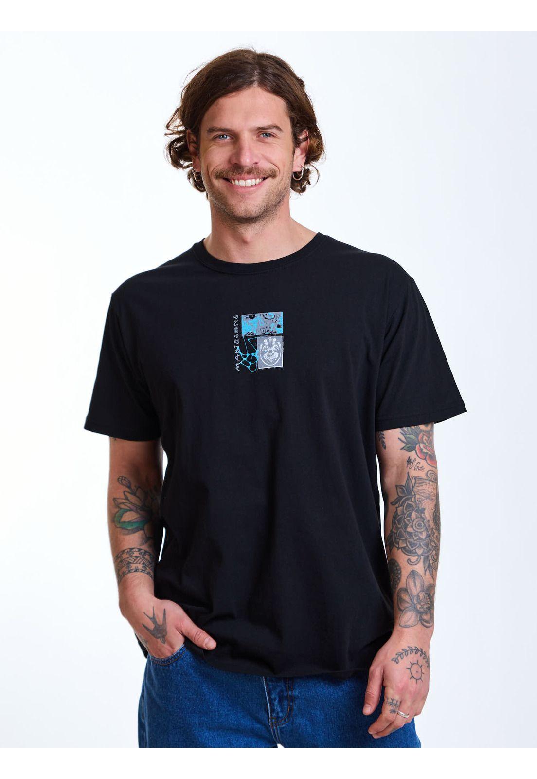 Polera MC Sunsets Negro Hombre Maui and Sons-0