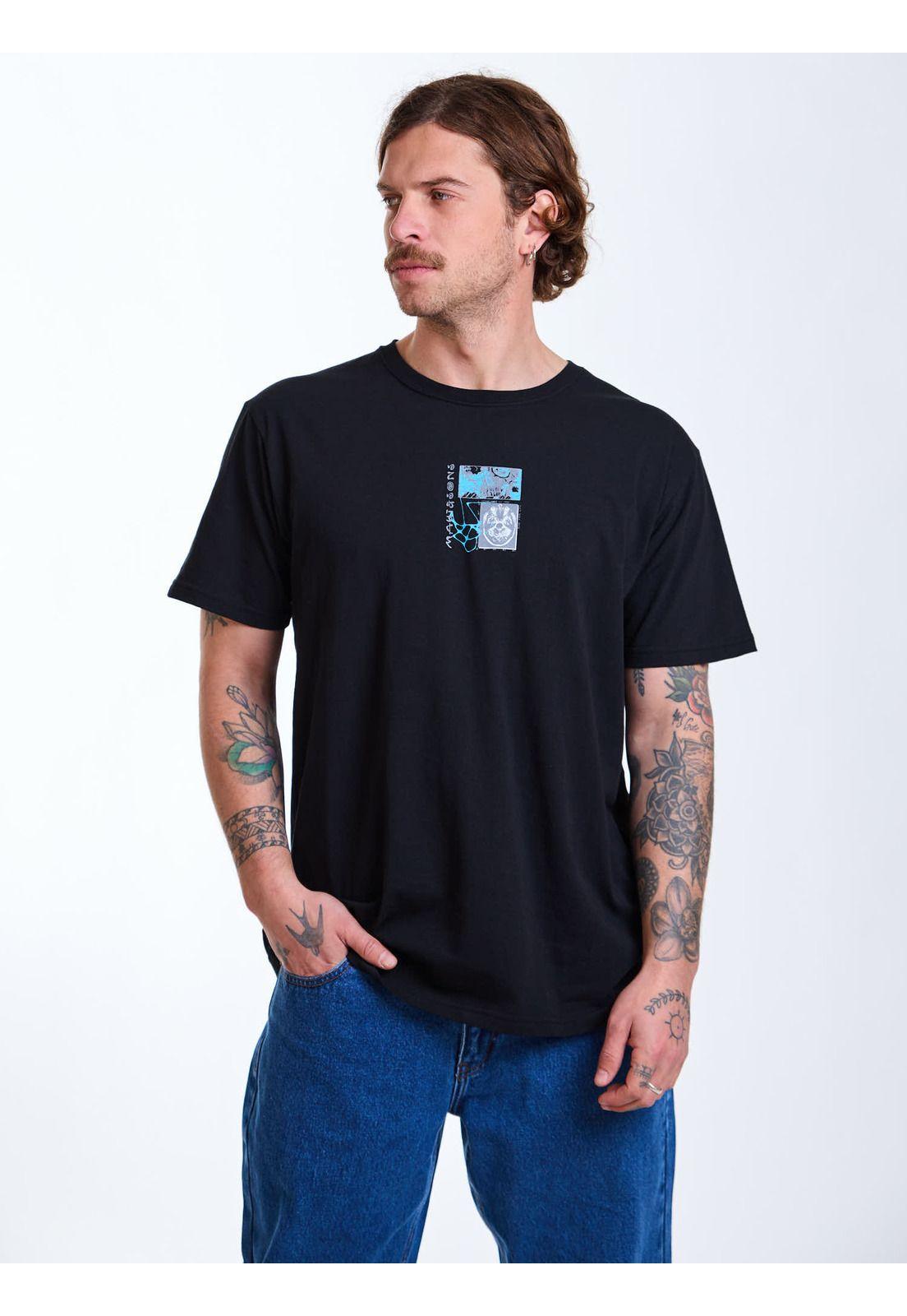 Polera MC Sunsets Negro Hombre Maui and Sons-6