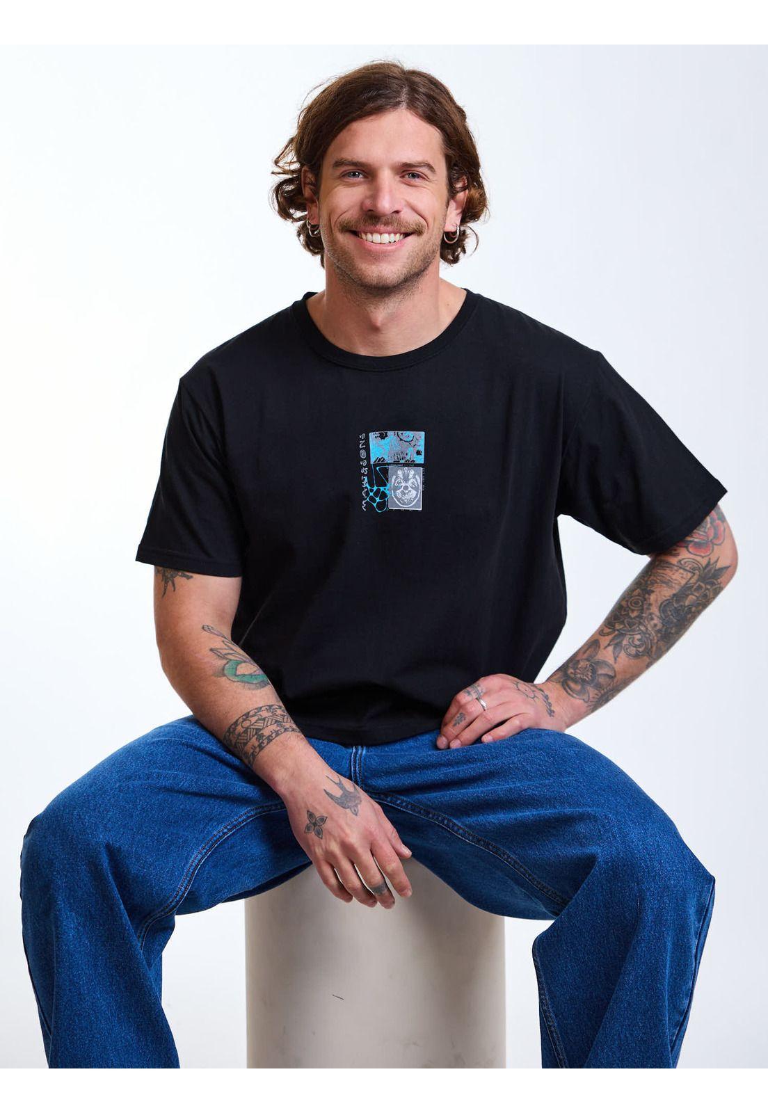 Polera MC Sunsets Negro Hombre Maui and Sons-7