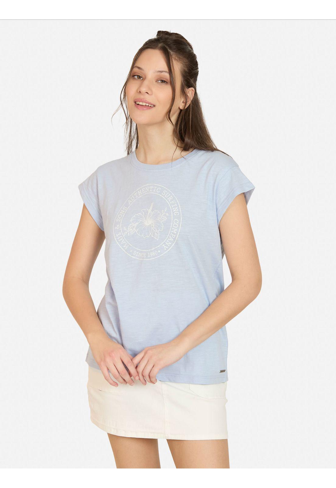 Polera MC Veyla Morado Mujer Maui And Sons-0
