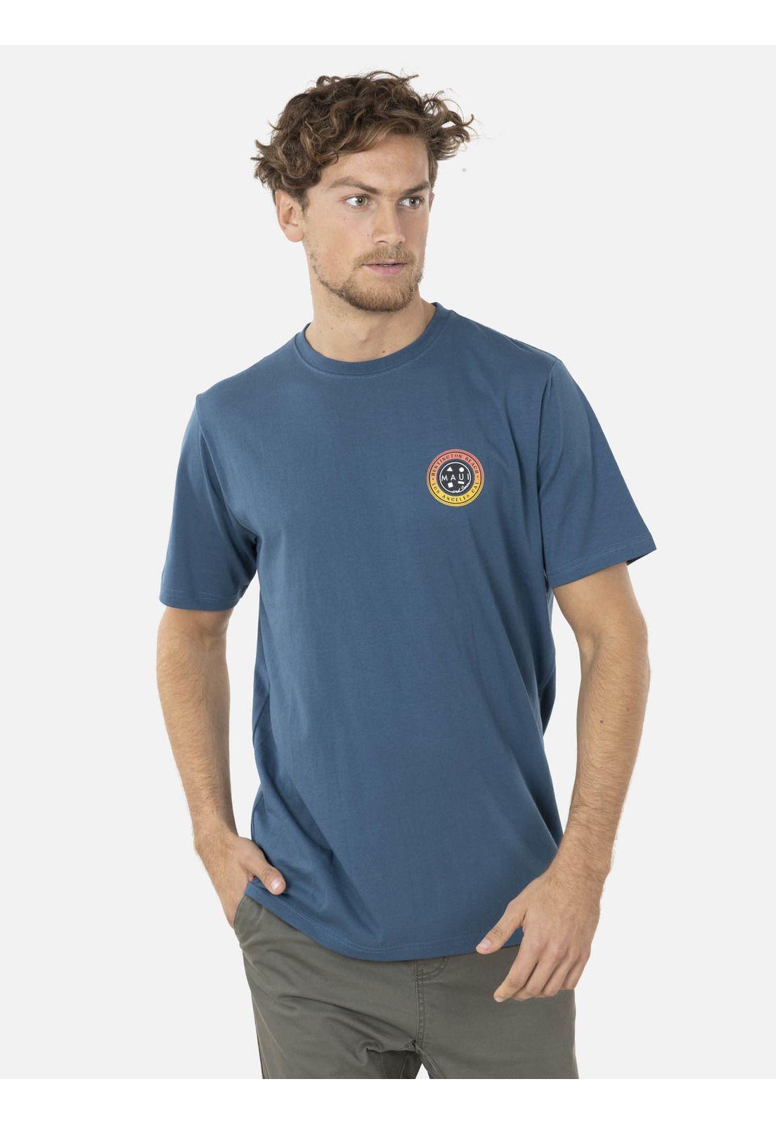Polera EIGHTY SURF Hombre Azul Maui and Sons-0