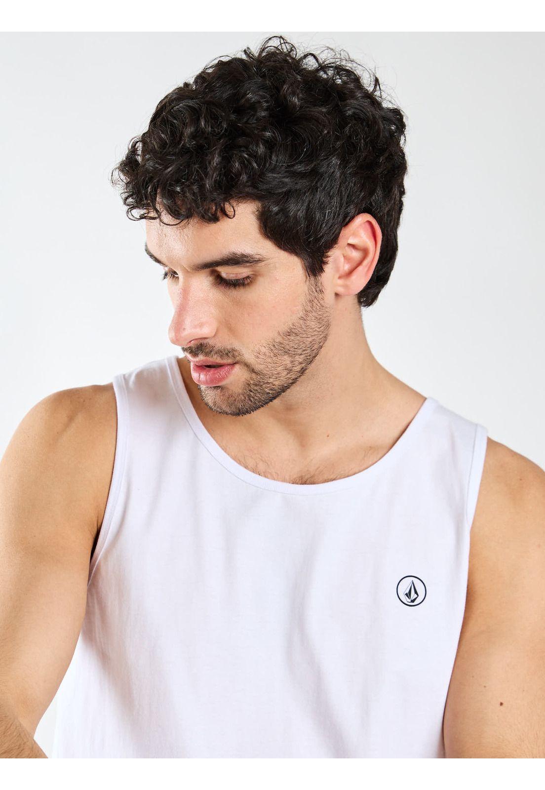 Polera SM Hollow Blanco Hombre Volcom-4