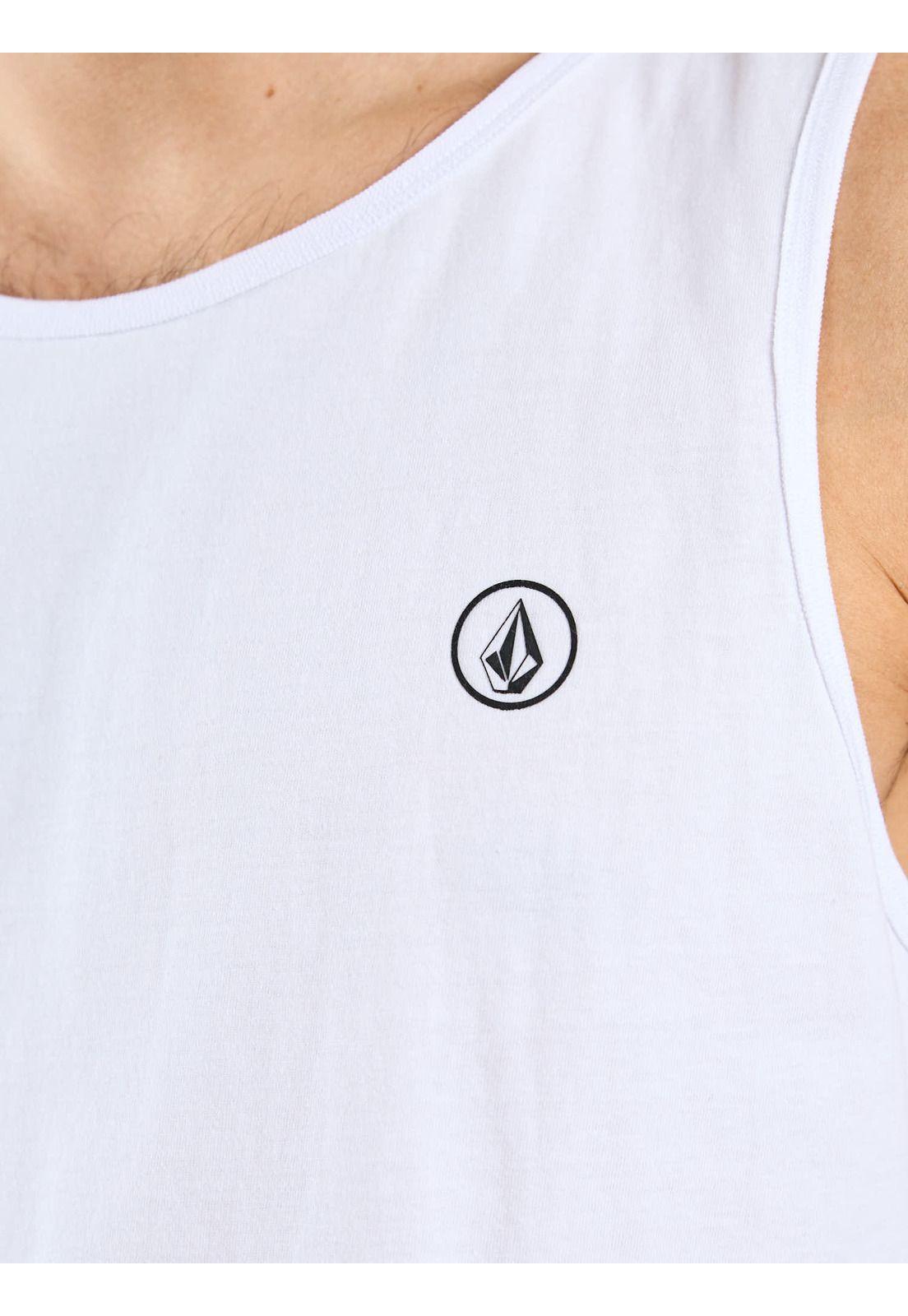 Polera SM Hollow Blanco Hombre Volcom-5