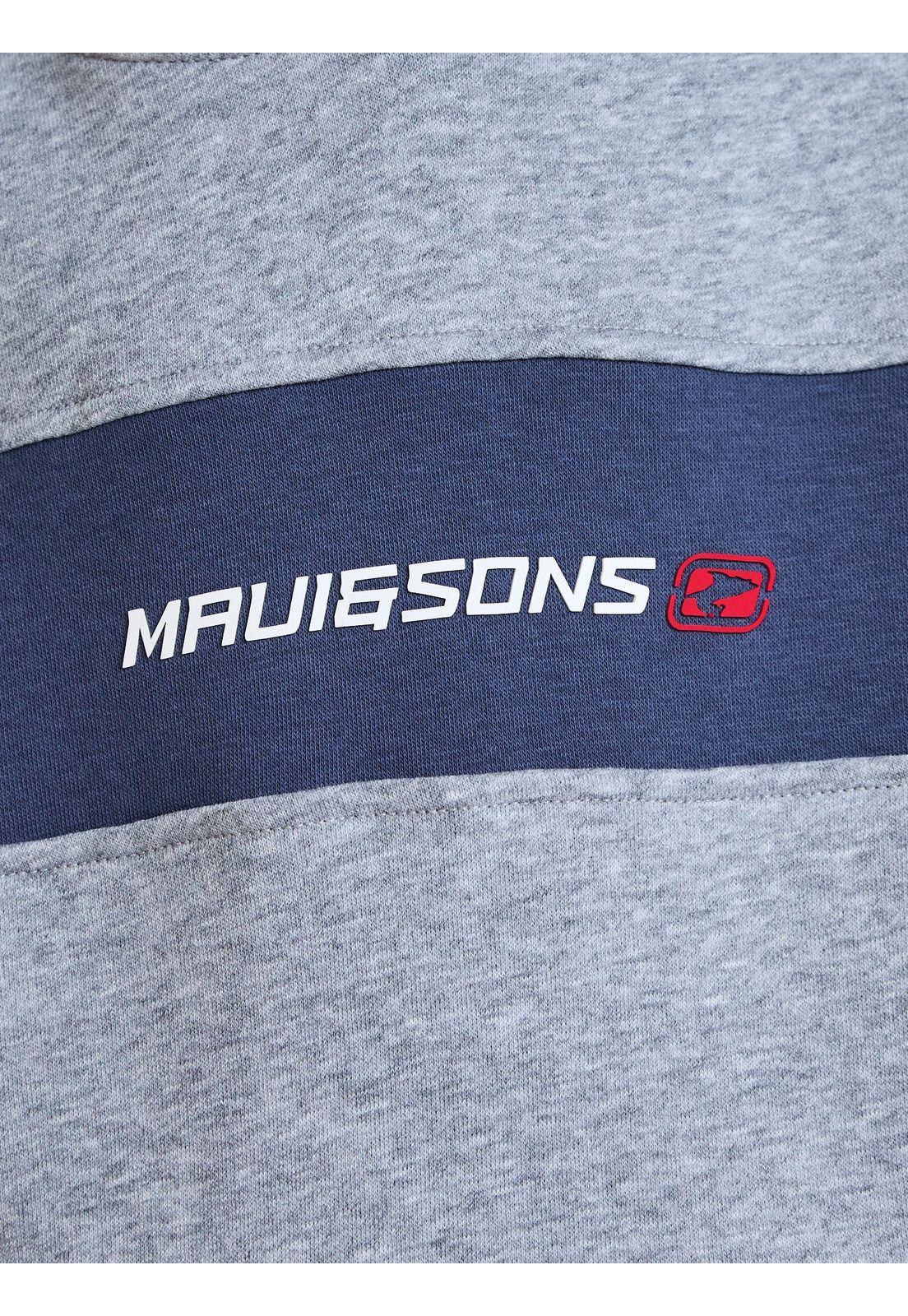 Poleron Canguro Soul Gris Infantil Maui and Sons-4