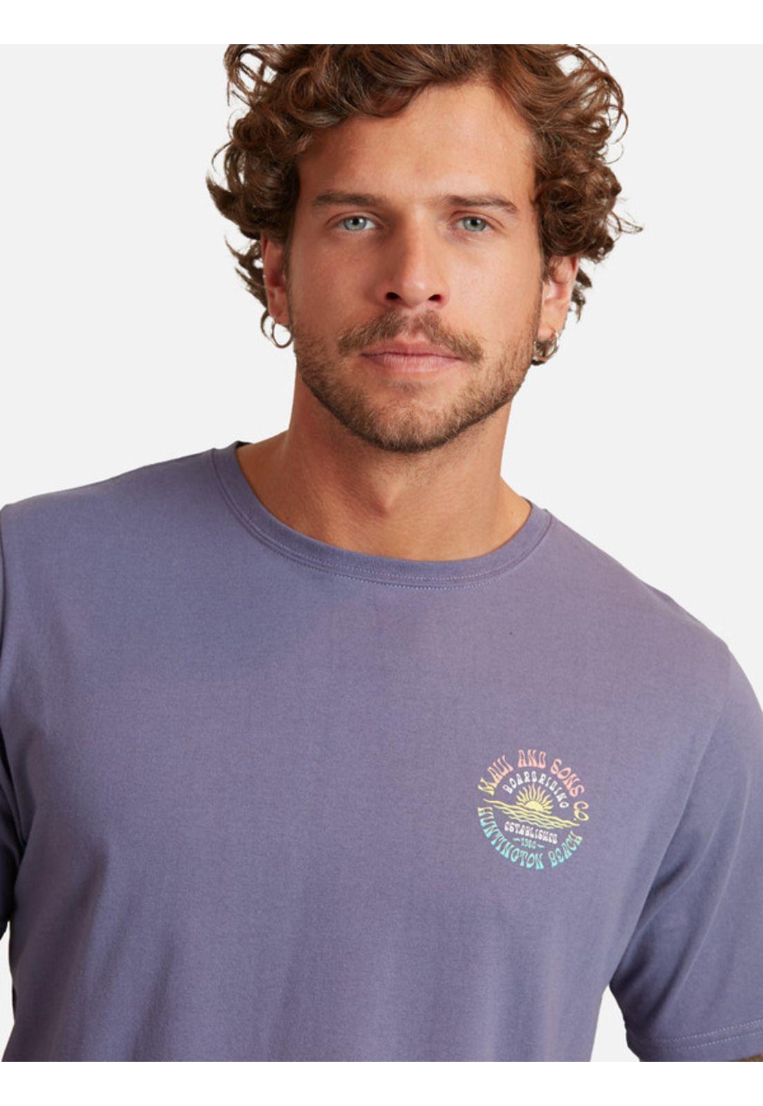 Polera Surfer Hombre Morado Maui And Sons-2