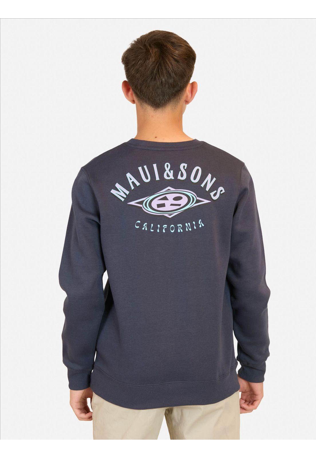 Poleron CR Kiss Azul infantil Maui And Sons-1