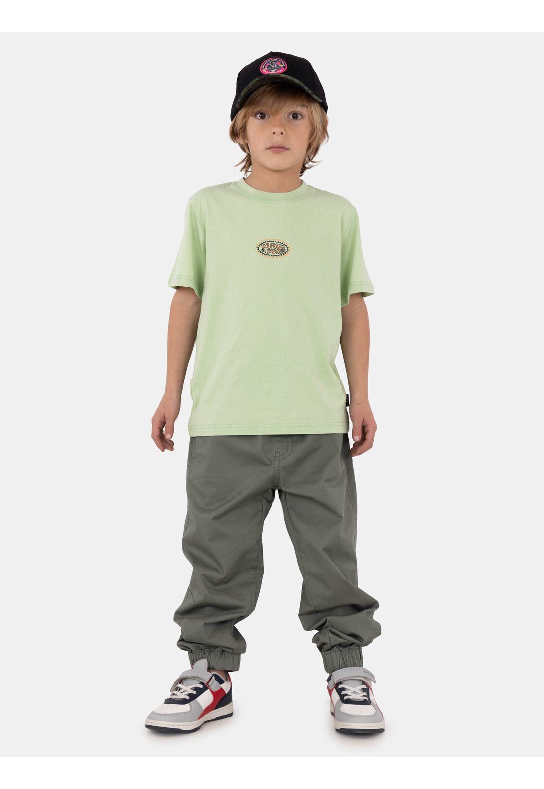 Polera MC VibeShore Verde Infantil Maui And Sons-3
