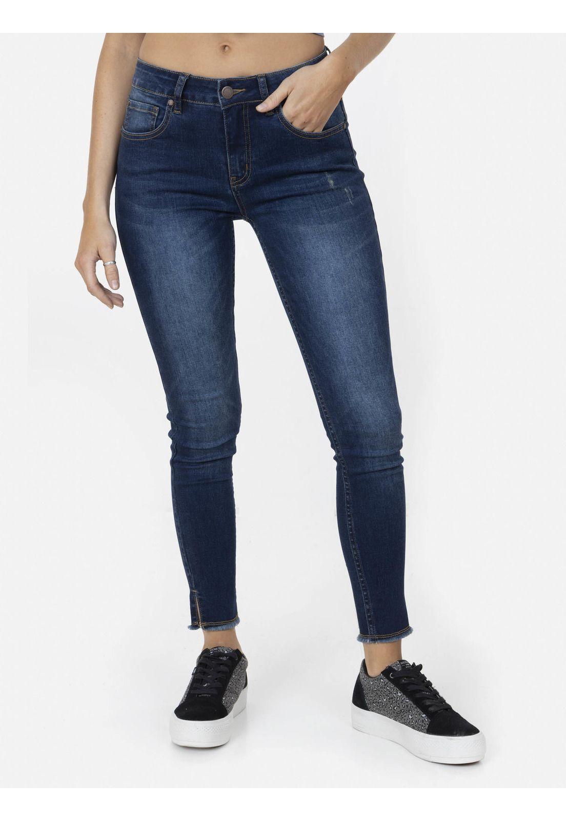 Jeans DEEP OCEAN JEANS Mujer Azul Oscuro Maui and Sons-0