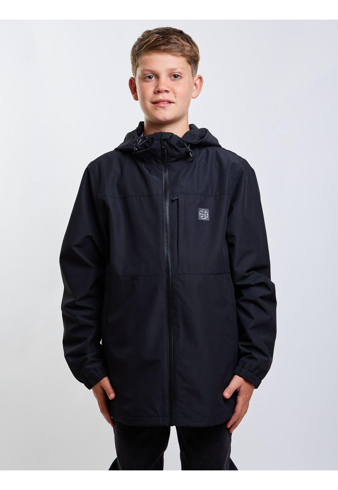 Cortaviento Burst Negro Infantil Maui And Sons-0