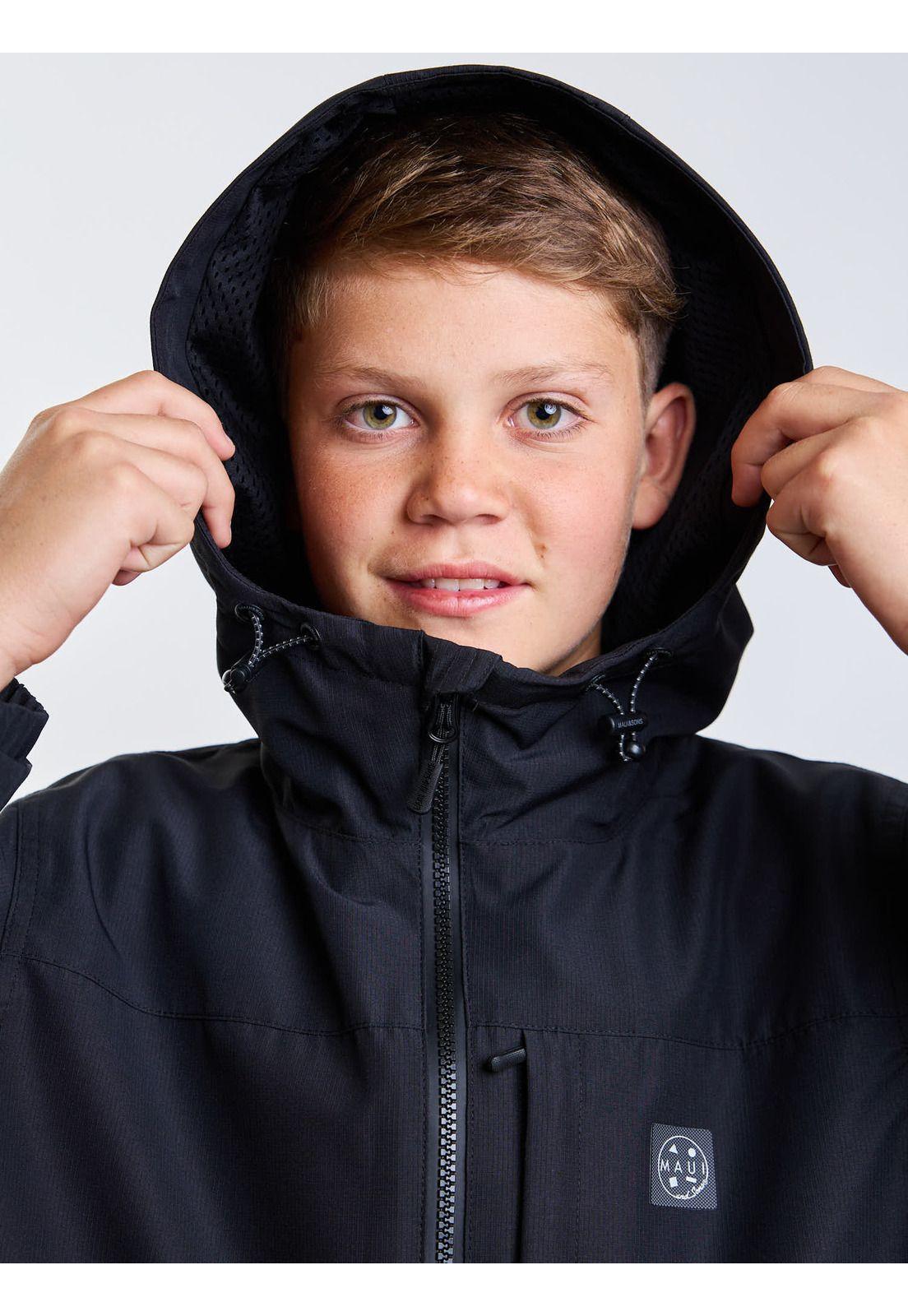 Cortaviento Burst Negro Infantil Maui And Sons-3