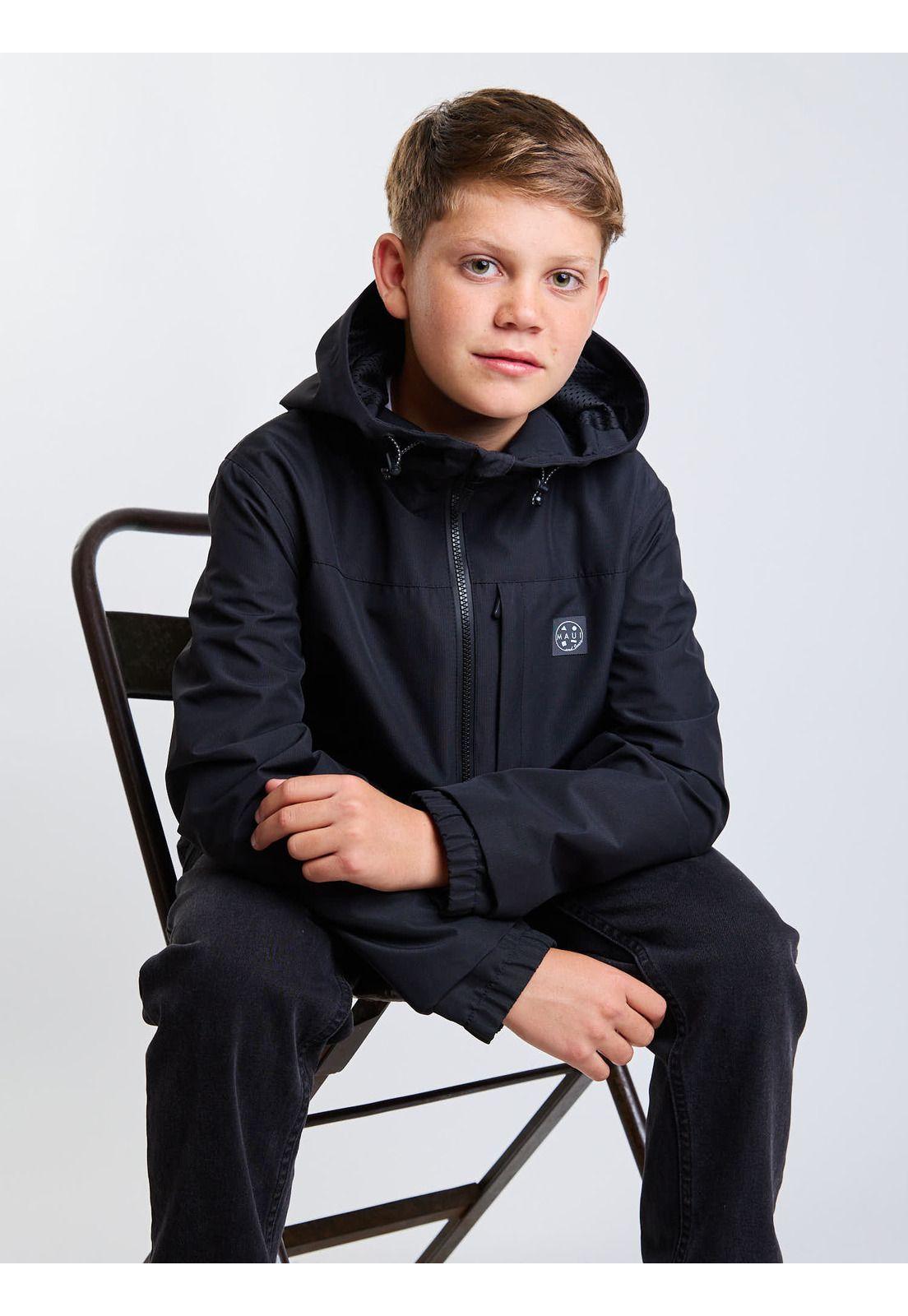 Cortaviento Burst Negro Infantil Maui And Sons-7