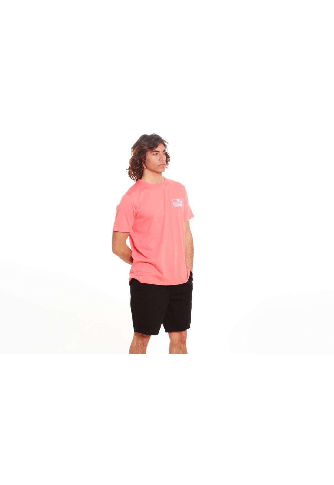 Polera Hombre 5P176-MV20 Rosado Maui and Sons-0