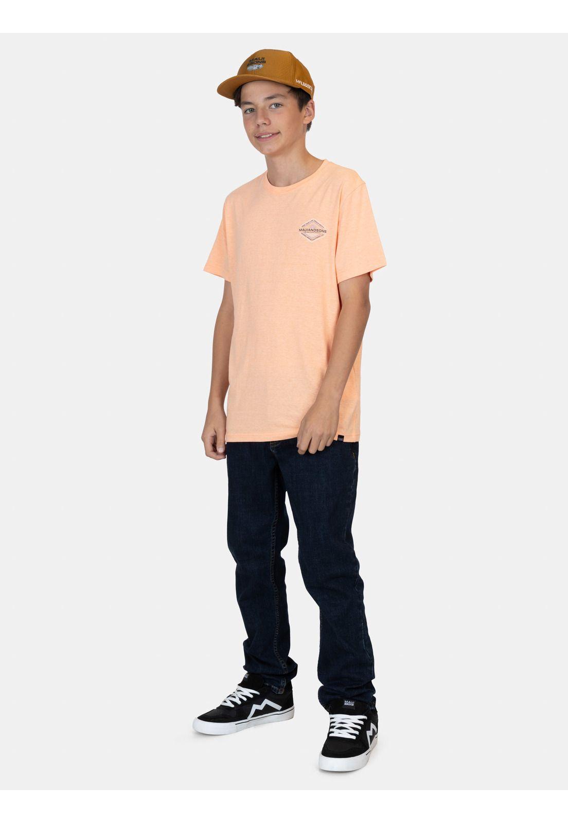 Polera MC Agua Naranja Infantil Maui And Sons-3