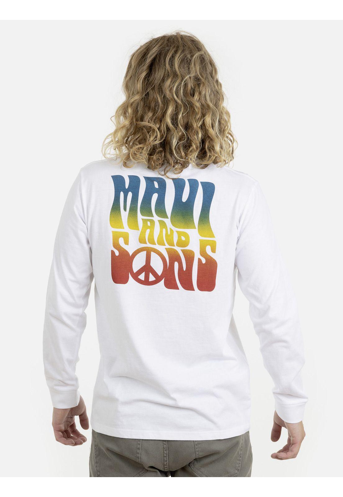 Polera M/L Hombre Maui 5P415-MI21 Blanco-1