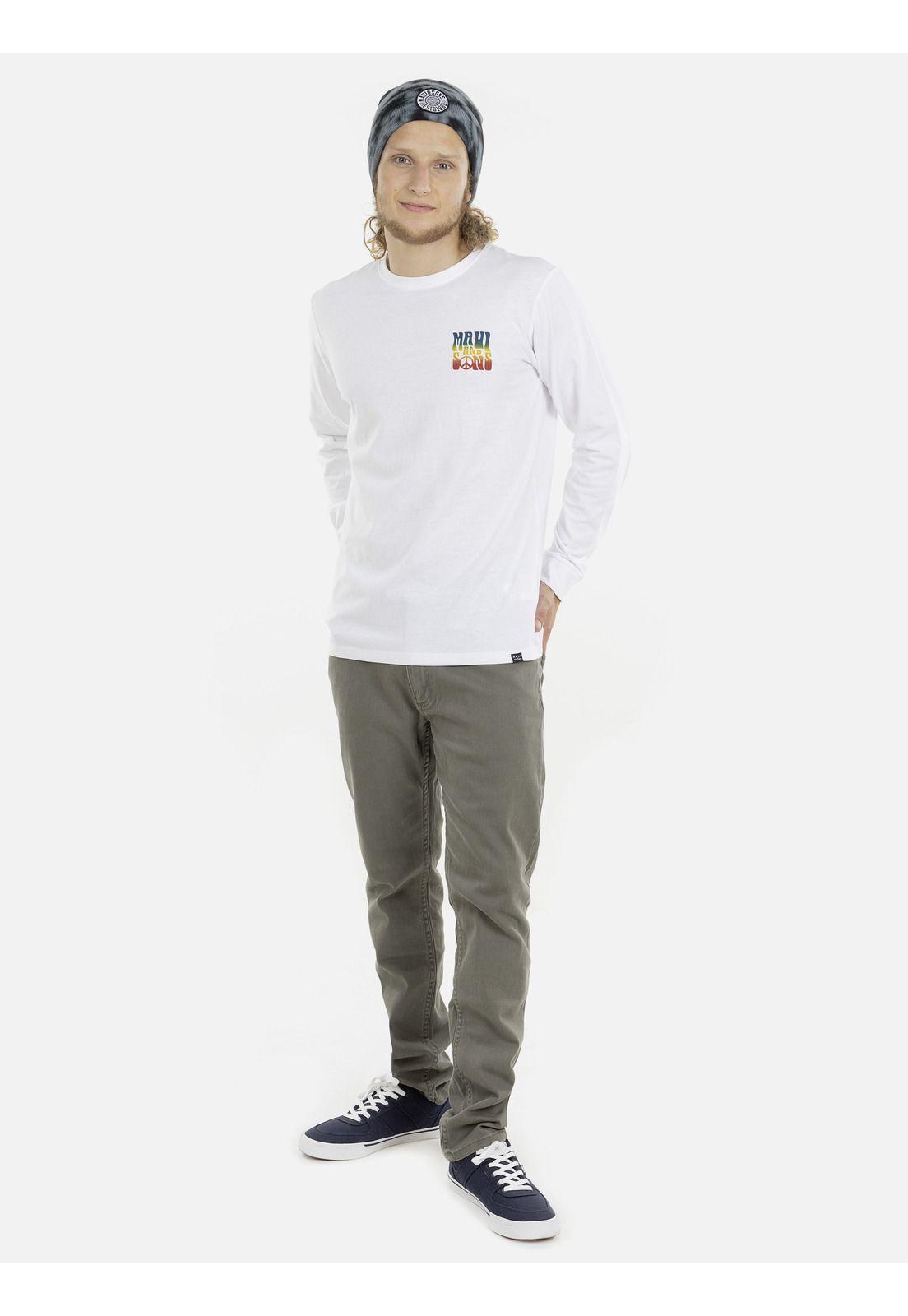 Polera M/L Hombre Maui 5P415-MI21 Blanco-3
