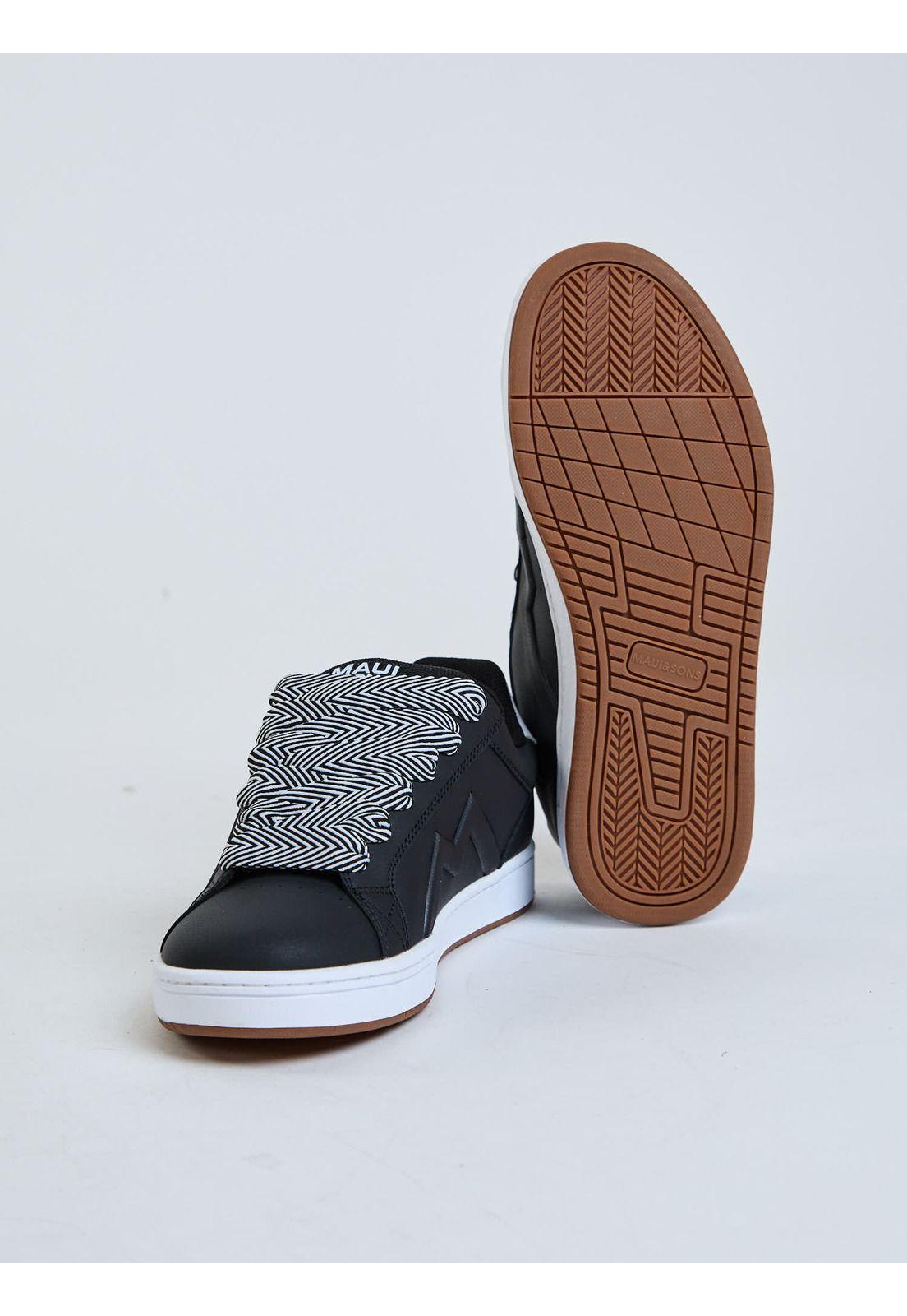 Zapatillas Static Negro Hombre Maui and sons-4