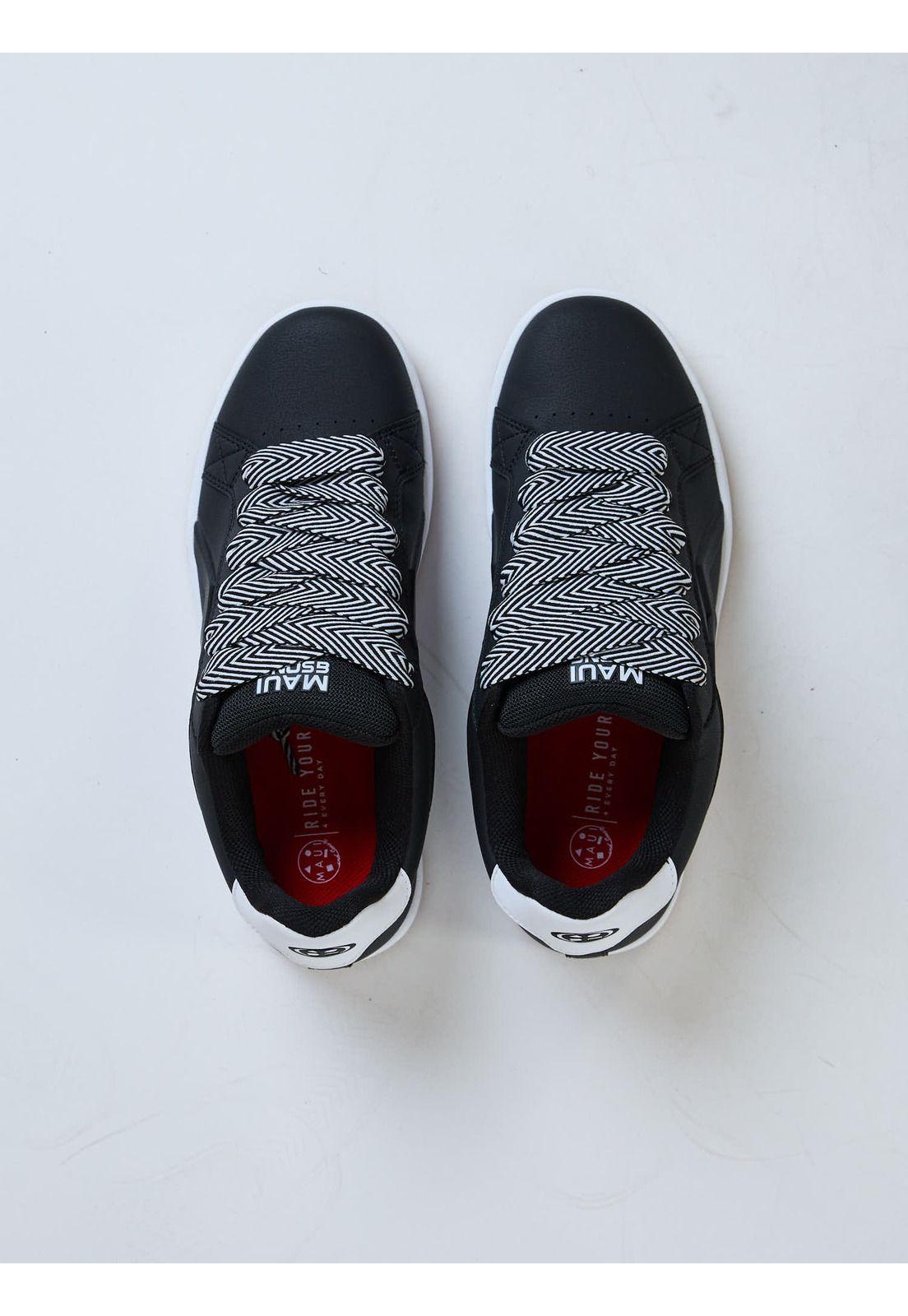 Zapatillas Static Negro Hombre Maui and sons-5