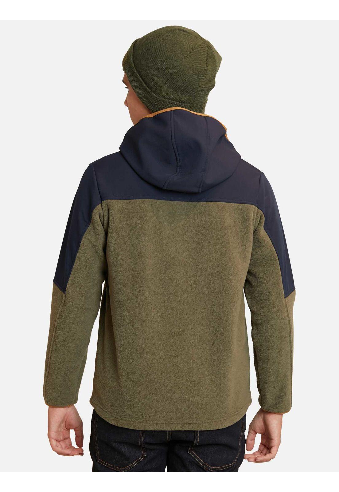 Poleron Micropolar Danger Verde Infantil Maui And Sons-1