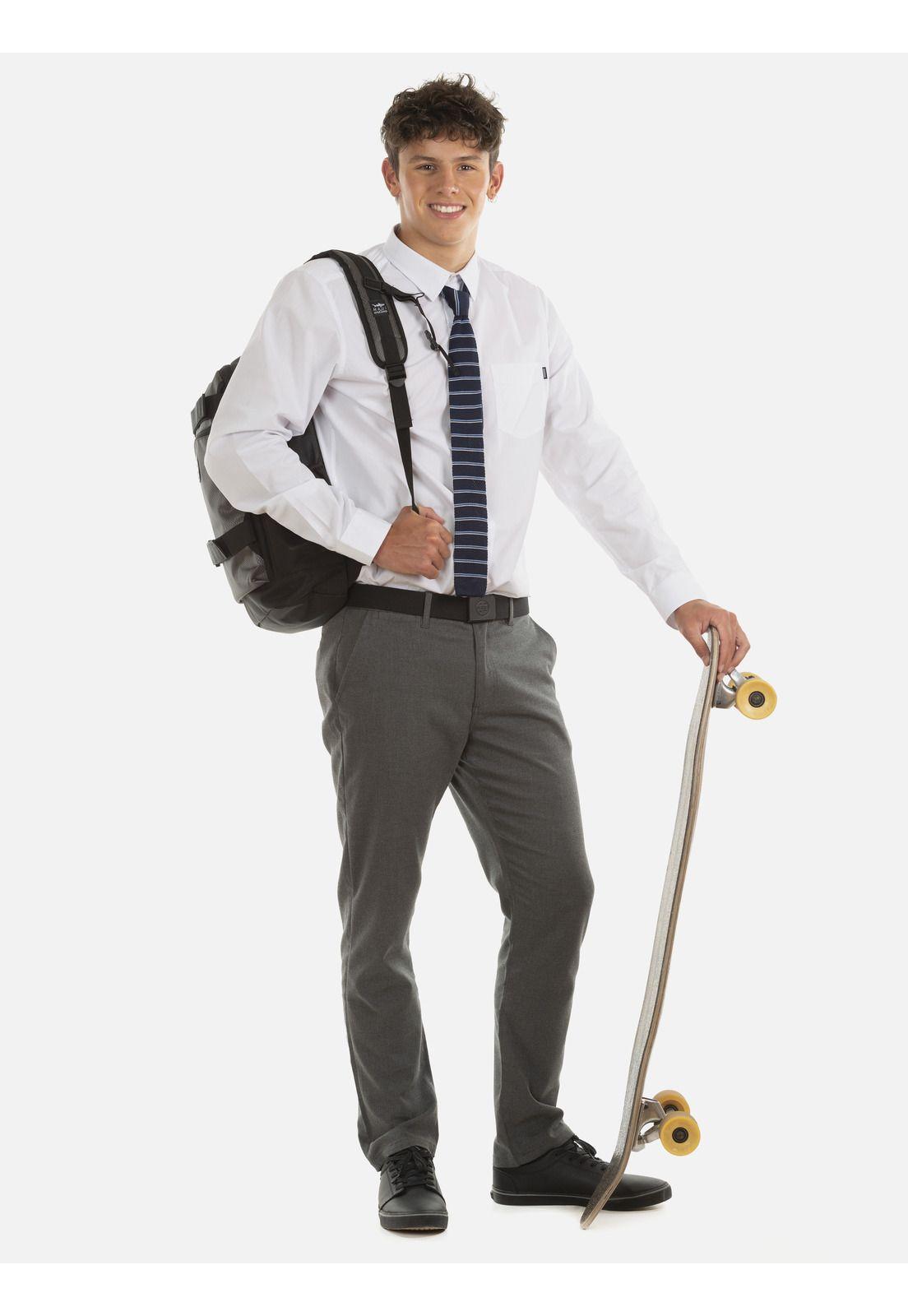 Pantalon Hombre Escolar 5N108-MC15 Gris Maui and Sons-3