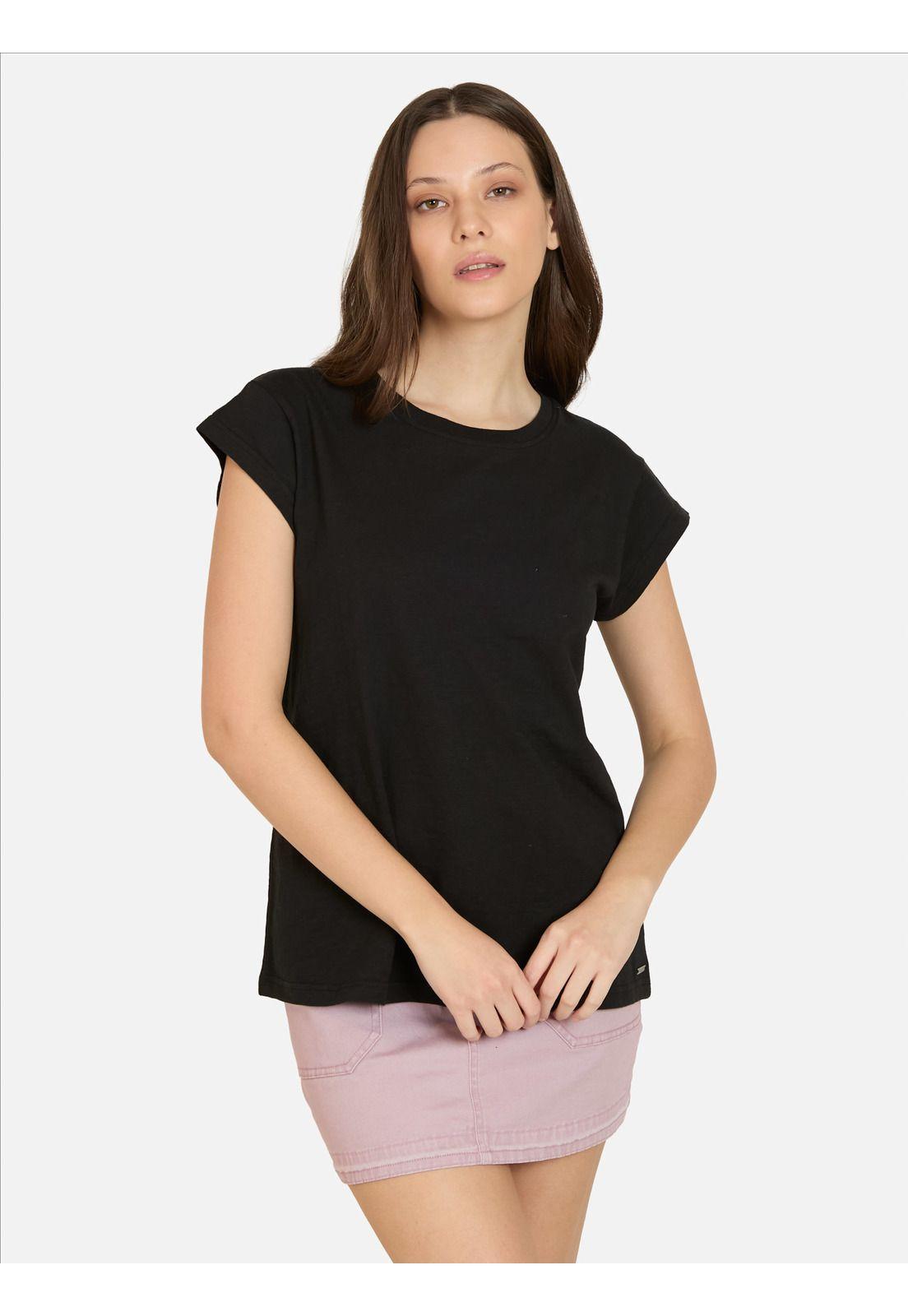 Polera MC Solary Negro Mujer Maui And Sons-0