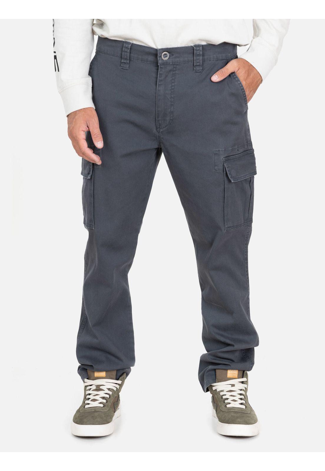Pantalón Tiki Gris Hombre Maui And Sons-3