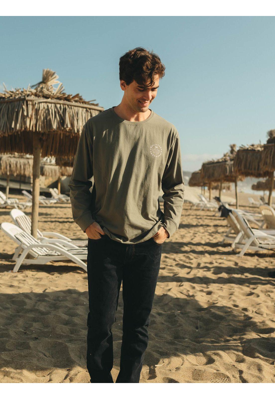 Polera ML Moanae Verde Hombre Maui And Sons-3