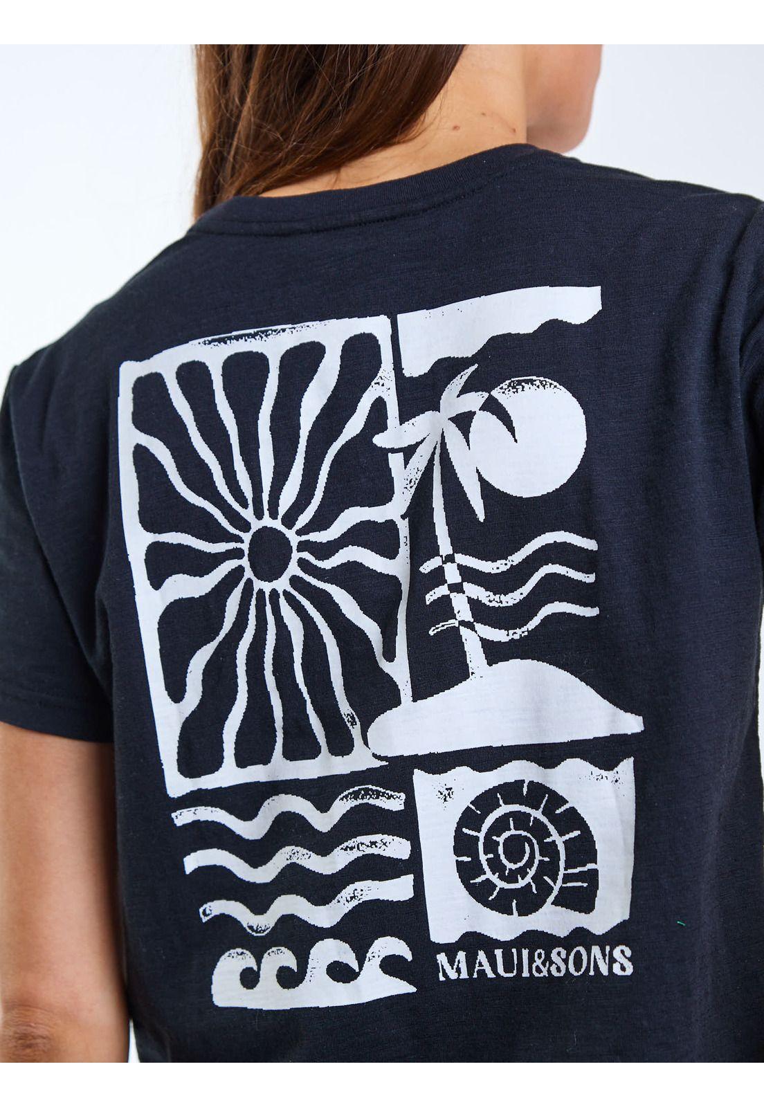 Polera MC Niva Negro Mujer Maui and Sons-3