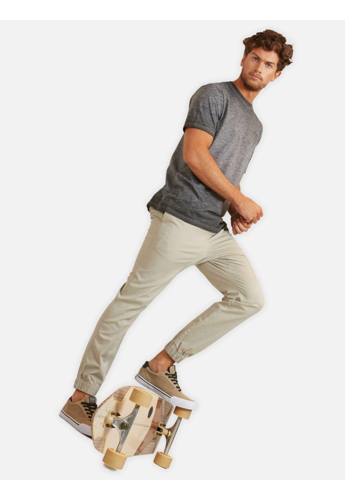 Polera Macking Peace Tee Hombre Gris Maui And Sons-3