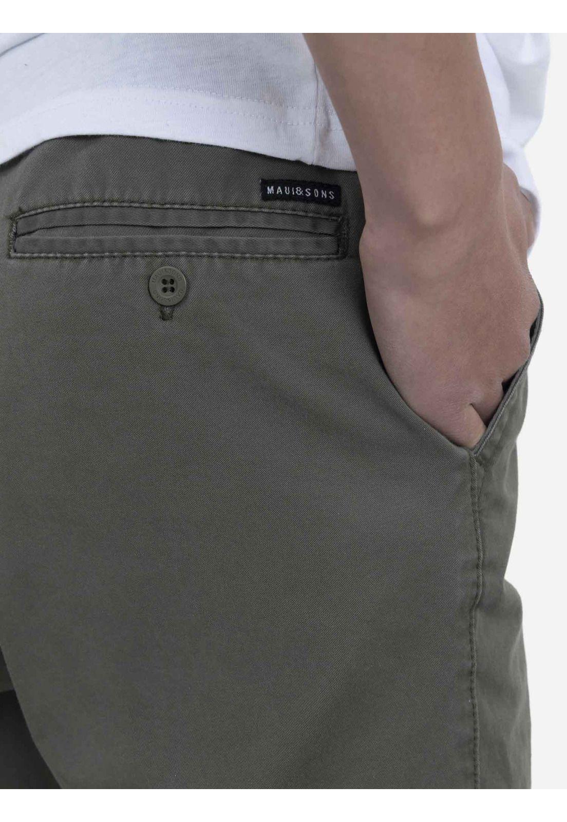 Pantalon Jogger Juvenil 5N1151-MV22 Verde Maui and Sons-2