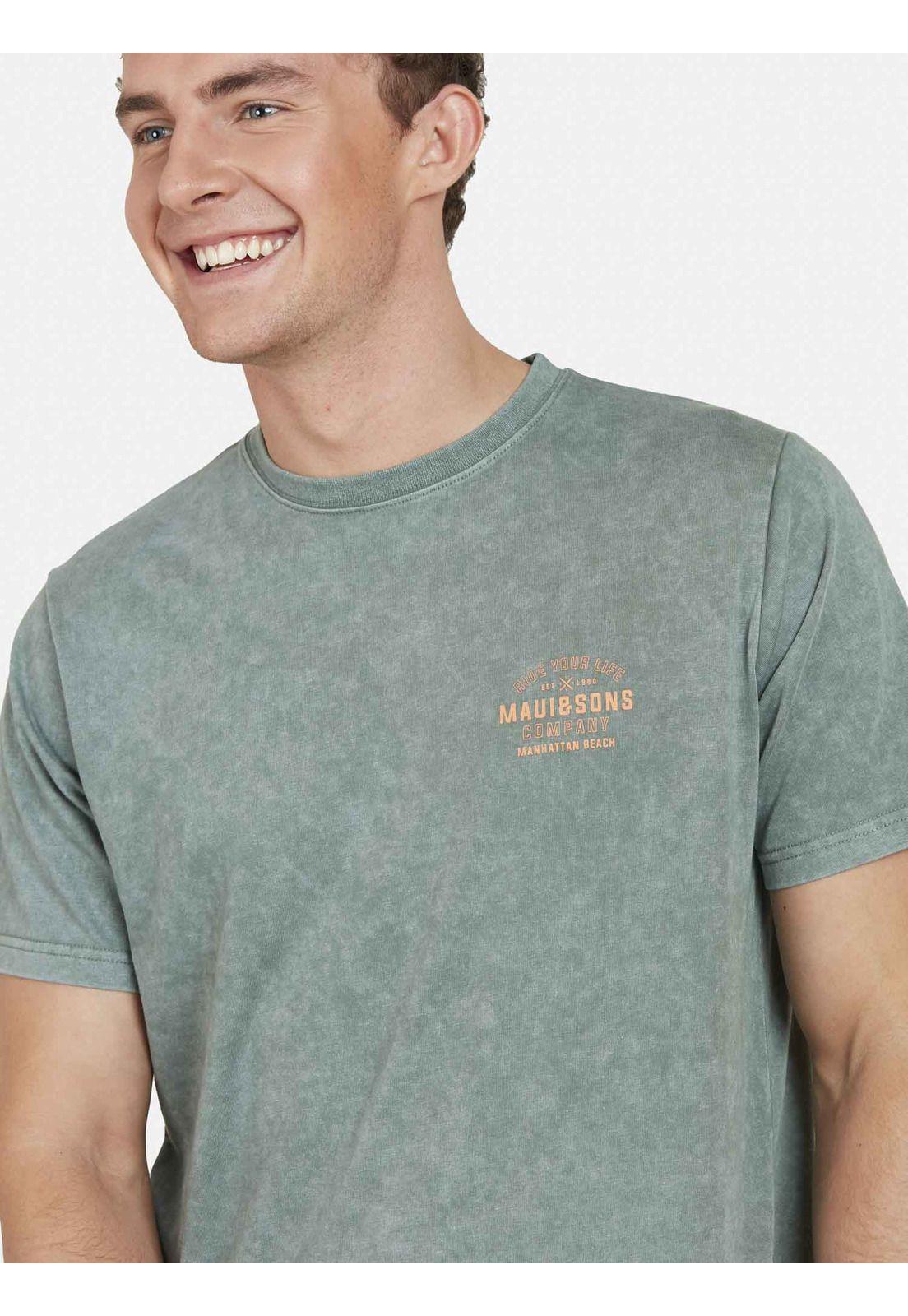 Polera R.Y.L. SURF DYE Hombre Verde Maui and Sons-2