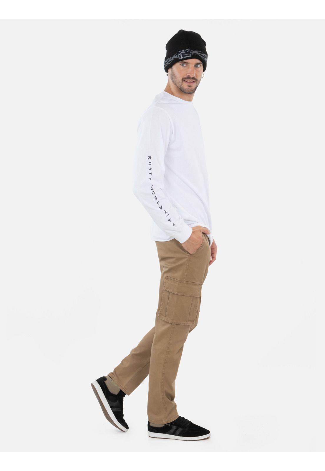Pantalon Rebel Khaki Hombre Rusty-3