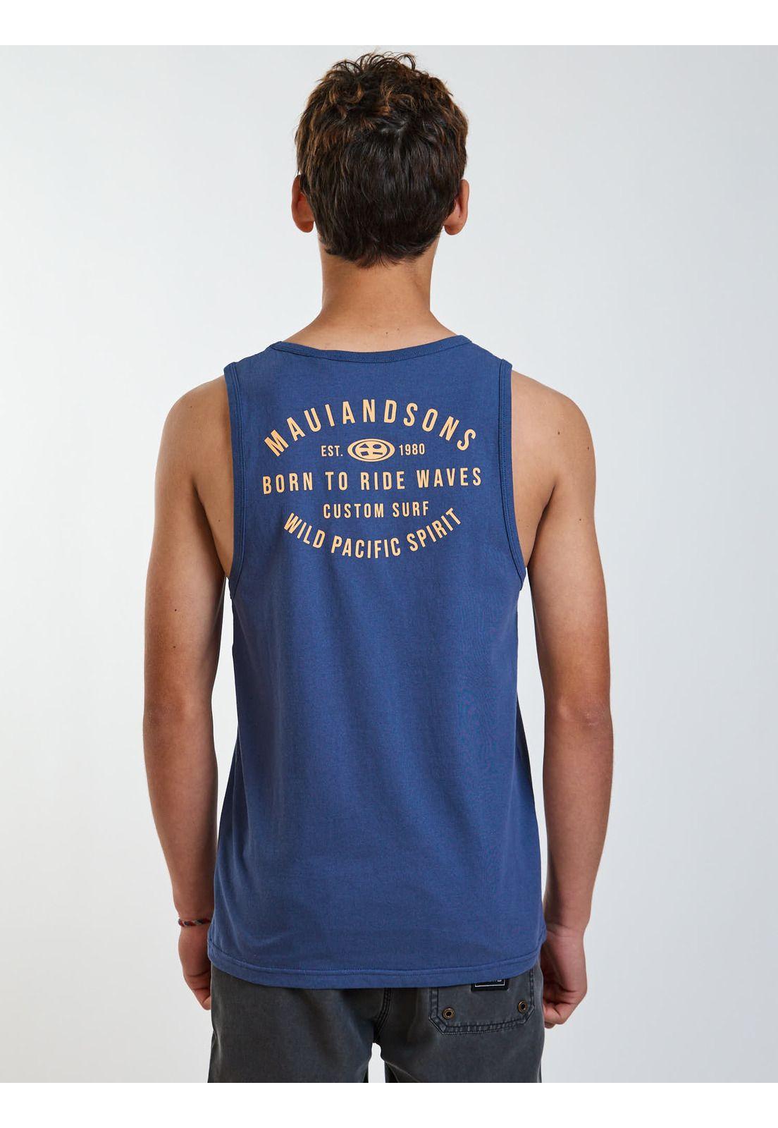 Polera SM Sunset Azul Infantil Maui and Sons-1
