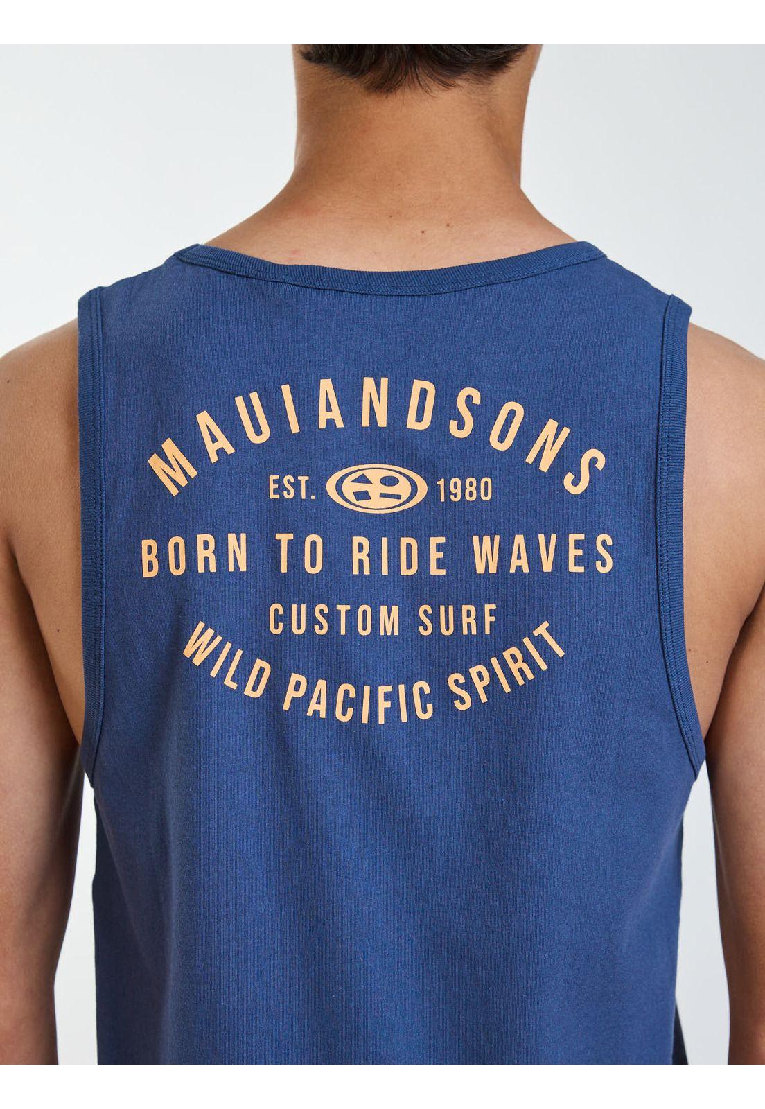 Polera SM Sunset Azul Infantil Maui and Sons-3